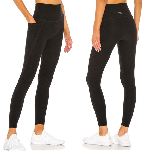 Beyond Yoga Pants - Beyond Yoga Out Of Pocket Legging in Darkest Night